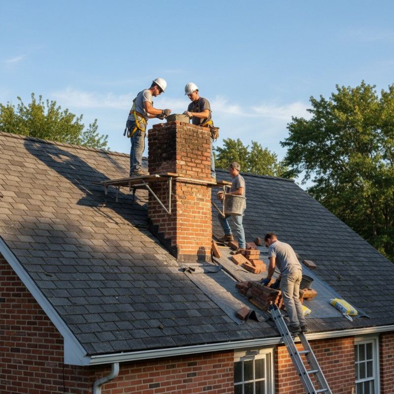 Chimney Flashing Installation